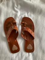 Vintage leren slippers van Mexx maat 40, Ophalen of Verzenden, Gedragen