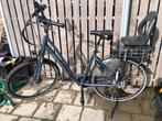 Amslod elektrische fiets met kinderzitje, Fietsen en Brommers, Ophalen, Gebruikt, 30 tot 50 km per accu, Overige merken