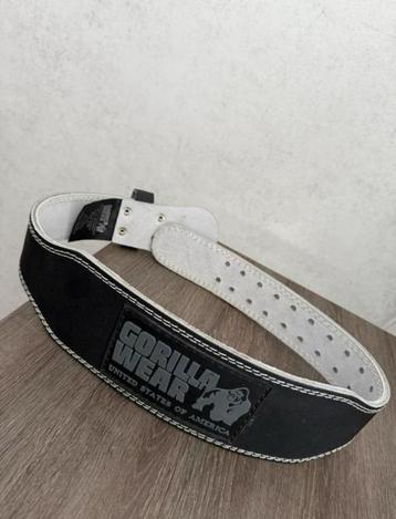 (Gorilla wear 4) sportriem / belt - zwart - s/m beschikbaar voor biedingen