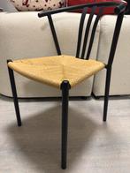Jysk JYDERUP Eetkamerstoelen - Set van 4, Ophalen, Zwart, Overige materialen, Scandinavisch, Industrieel