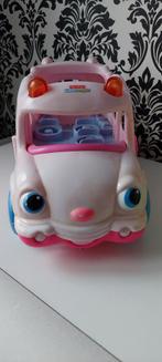 Fisher-Price Little People Roze Schoolbus, Ophalen of Verzenden, Gebruikt, Meisje