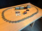 Lego trein 7710 met rails en motortje, Kinderen en Baby's, Ophalen of Verzenden, Gebruikt, Complete set, Lego