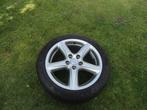 Toyota Auris alu velgen origineel met zomerbanden 17 inch, Auto-onderdelen, Banden en Velgen, Gebruikt, Banden en Velgen, 17 inch