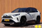 Toyota RAV4 2.5 Hybrid Bi-Tone orgNL camera's el.klep parelm, Gebruikt, 4 cilinders, 2487 cc, Leder en Stof