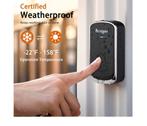 Bextgoo Draadloze Deurbel - 400m Bereik, Waterdicht, Ophalen, Zo goed als nieuw, Draadloos