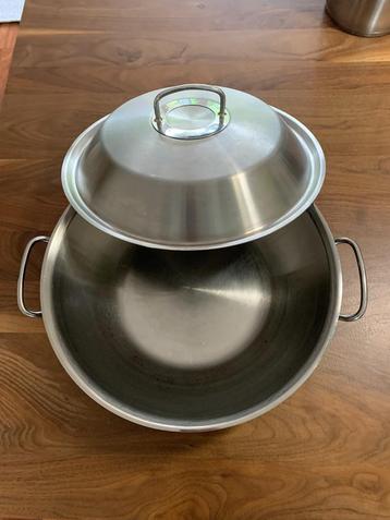 Fissler Original-Profi Collection Wok met RVS Deksel, 35cm beschikbaar voor biedingen