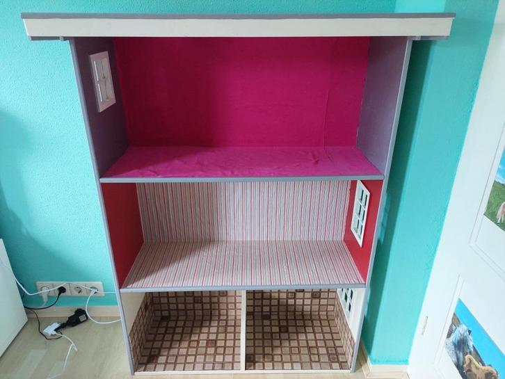 Barbiehuis, Kinderen en Baby's, Speelgoed | Poppenhuizen, Gebruikt, Poppenhuis, Ophalen