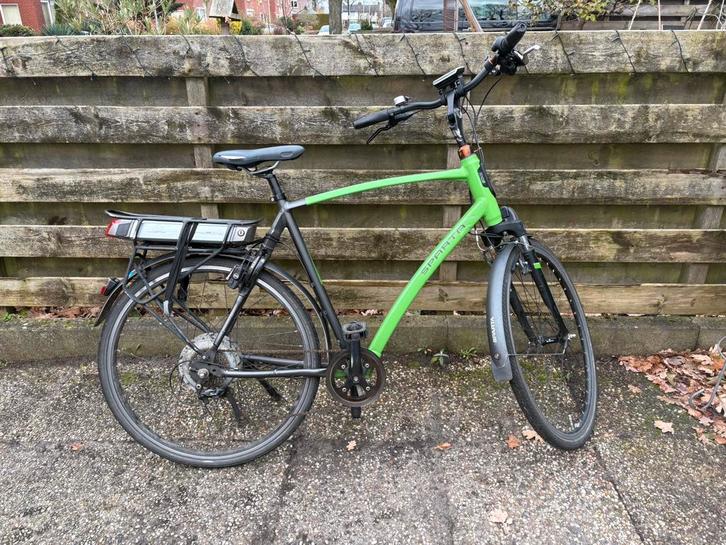 Leuke Sparta Elektrische Fiets., Fietsen en Brommers, Elektrische fietsen, Zo goed als nieuw, Sparta, 55 tot 59 cm, 50 km per accu of meer