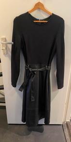 Mooie jurk Only met leren rok maat L, Maat 38/40 (M), Zwart, Ophalen of Verzenden, Zo goed als nieuw