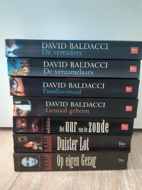 Te koop: 7x David Baldacci (ook losse verkoop), Boeken, Thrillers, Zo goed als nieuw, Nederland, Ophalen of Verzenden
