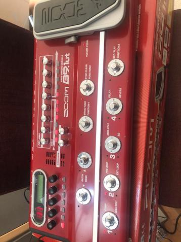 Zoom B9.1ut bass,guitar tube pedal beschikbaar voor biedingen