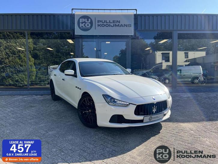 Maserati Ghibli, Auto's, Maserati, Te koop, Ghibli, ABS, Airbags, Airconditioning, Alarm, Android Auto, Apple Carplay, Bluetooth