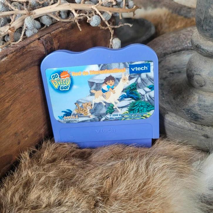 Vtech / v.smile game Diego, Kinderen en Baby's, Speelgoed | Vtech, Zo goed als nieuw, 6 maanden tot 2 jaar, Ophalen of Verzenden