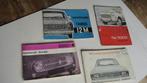 Instructieboekjes Cortina, Taunus 12M, Renault 4, Fiat 1100D, Ophalen of Verzenden, Gelezen, Algemeen