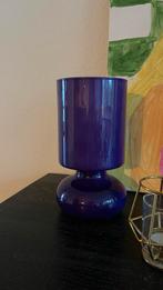 Vintage Ikea LYKTA paddenstoel lamp - Paars, Huis en Inrichting, Lampen | Tafellampen, Ophalen of Verzenden, Gebruikt, Glas, Minder dan 50 cm
