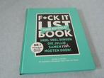 F*CK-it list book voor koppels!, Ophalen of Verzenden, Jacob & Haver Rick Haverkamp, Ontwikkelingspsychologie, Zo goed als nieuw