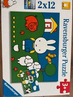 Nijntje puzzels 2 x 12 stukken, Ophalen, 10 tot 50 stukjes, Zo goed als nieuw