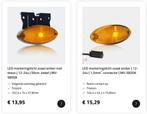 markeringslichten LED amber, rood of wit. Op voorraad, actie, Ophalen of Verzenden, Van welpen bv, Info@voertuig-verlichting.nl