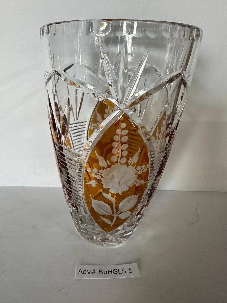 boheems kristal glas, Antiek en Kunst, Antiek | Glas en Kristal, Ophalen