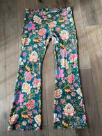 Bloemen flared broek Tessa Koops L, Kleding | Dames, Broeken en Pantalons, Maat 42/44 (L), Ophalen of Verzenden, Zo goed als nieuw