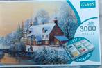 Trefl Puzzel 3000 stukjes - Winterlandschap, Ophalen of Verzenden, Meer dan 1500 stukjes, Zo goed als nieuw, Legpuzzel