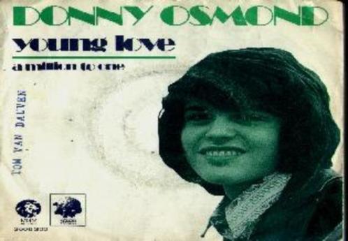 Donny osmond - young love, Cd's en Dvd's, Vinyl Singles, Gebruikt, Single, Pop, 7 inch, Ophalen of Verzenden