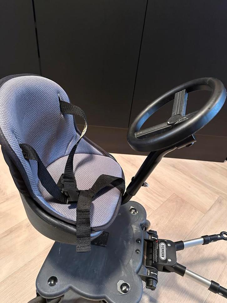 Meerijdplank met Stuurtje - Universeel, Kinderen en Baby's, Kinderwagens en Combinaties, Gebruikt, Kinderwagen, Overige merken