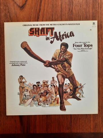 Johnny Pate Shaft in Africa OST lp 1973 US nm beschikbaar voor biedingen
