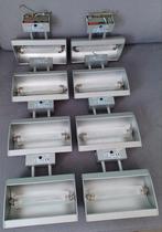 8 stuks 200 watt halogeen buitenlampen, Gebruikt, Wandlamp, Aluminium, Ophalen of Verzenden