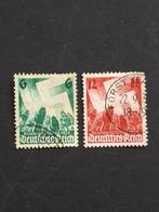 Duitsland Reich Mi 632-633, Verzenden, Overige periodes, Gestempeld