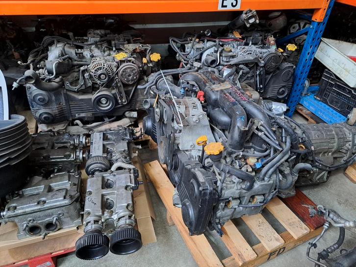 Meerdere Subaru 2.0L turbo motoren. Zie omschrijving!, Auto-onderdelen, Motor en Toebehoren, Subaru, Gebruikt, Ophalen of Verzenden