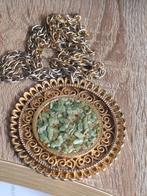 Lange oude vintage ketting (zie fotos), Ophalen of Verzenden, Zo goed als nieuw, Overige materialen