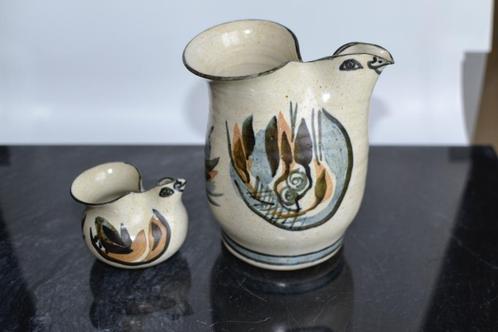 Deens Nordic design keramiek Kolbrun Kjarval studio pottery, Antiek en Kunst, Kunst | Overige Kunst, Ophalen of Verzenden