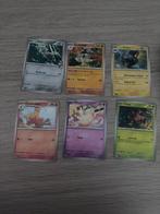 6 pokemonkaarten JTG, Ophalen of Verzenden, Zo goed als nieuw, Meerdere kaarten