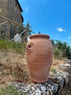 Handgemaakte Italiaanse Terracotta pot - Perugia, Rond, Nieuw, Tuin, Terracotta