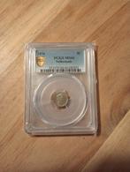 5 Cent 1876 MS66, Koning Willem III, Zilver, Ophalen of Verzenden, Losse munt