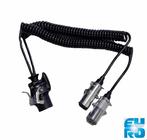 Y-V2 SPIRAALKABELADAPTER SP 15p/2x7p(Euro).4,5m ALUMINIUM ST, Auto-onderdelen, Vrachtwagen-onderdelen, Overige merken, -, -, Nieuw