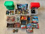 K’NEX grote hoeveelheid onderdelen + 35 voorbeeldboekjes., Kinderen en Baby's, Speelgoed | Bouwstenen, Ophalen, Gebruikt, K'nex