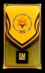 G.M. Olympic Games Salk Lake City 2002 pin, Verzamelen, Speldjes, Pins en Buttons, Verzenden, Nieuw, Transport, Speldje of Pin