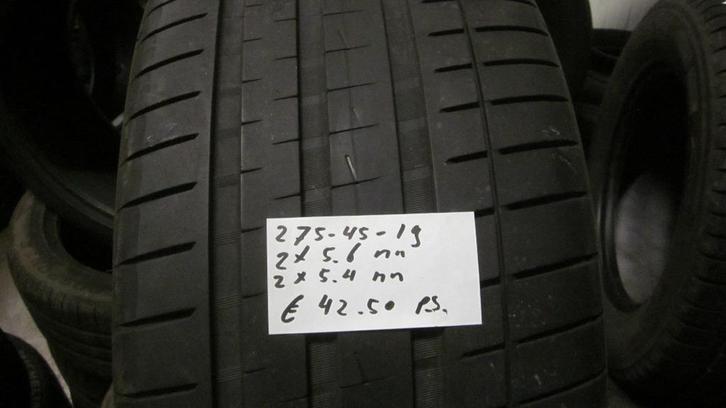 275 45 19 ZR Vredestein Ultrac Vorti zomerbanden, Auto-onderdelen, Banden en Velgen, Band(en), Zomerbanden, 19 inch, 275 mm, Personenwagen