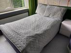 Jysk bedsprei 240x220 met kussens 90x60, Overige typen, Tweepersoons, Ophalen of Verzenden, Zo goed als nieuw