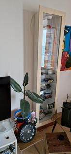 Vitrinekast Ikea Bertby houtskleur 2 st, Ophalen, Zo goed als nieuw, 25 tot 50 cm, 50 tot 100 cm