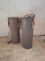 Vintage Gasmaskerbussen "L'ANTI-GAZ", Ophalen of Verzenden, Overige soorten, Overige gebieden, Overige typen