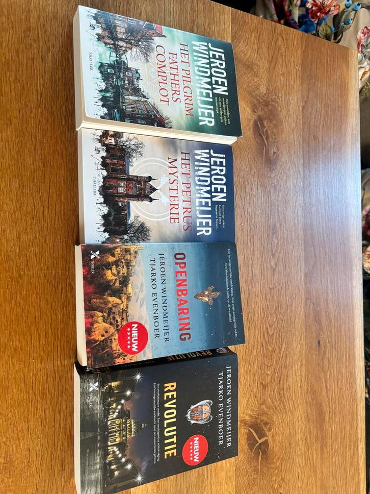Jeroen Windmeijer - 4 Thrillers, Boeken, Thrillers, Zo goed als nieuw, Nederland, Ophalen of Verzenden