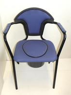 Nette blauwe Postoel Toiletstoel met Po, Ophalen of Verzenden, Zo goed als nieuw