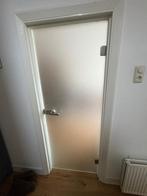 Glazen binnendeuren, Ophalen, Gebruikt, 80 tot 100 cm, Binnendeur