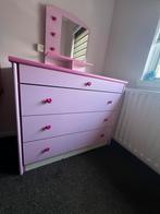 Commode met spiegel, Kinderen en Baby's, Kinderkamer | Commodes en Kasten, 50 tot 70 cm, Ophalen of Verzenden, 90 tot 105 cm, 100 cm of meer