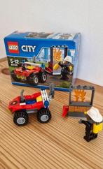 Lego city 60105 Brandweer terreinwagen NIEUWSTAAT €4,95, Kinderen en Baby's, Speelgoed | Duplo en Lego, Ophalen of Verzenden, Zo goed als nieuw