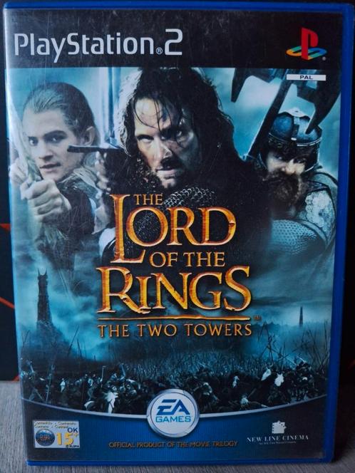 🟣 PS2 The Lord Of The Rings - The Two Towers, Spelcomputers en Games, Games | Sony PlayStation 2, Gebruikt, 1 speler, Ophalen of Verzenden