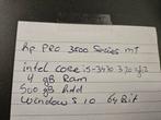 HP pro 3500 series mt i5-3470 4gb 500gb Windows 10 64bit, Computers en Software, Desktop Pc's, Hp, Gebruikt, HDD, Ophalen of Verzenden